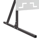 vidaXL Magánszféra Képernyő Szürke Acél