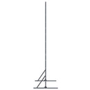 vidaXL Magánszféra Képernyő Antracit Acél