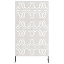 vidaXL Magánszféra Képernyő 100 x 50 x 180 cm Rozsdamentes Acél Ezüst