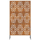 vidaXL Magánszféra Képernyő Szürke Acél