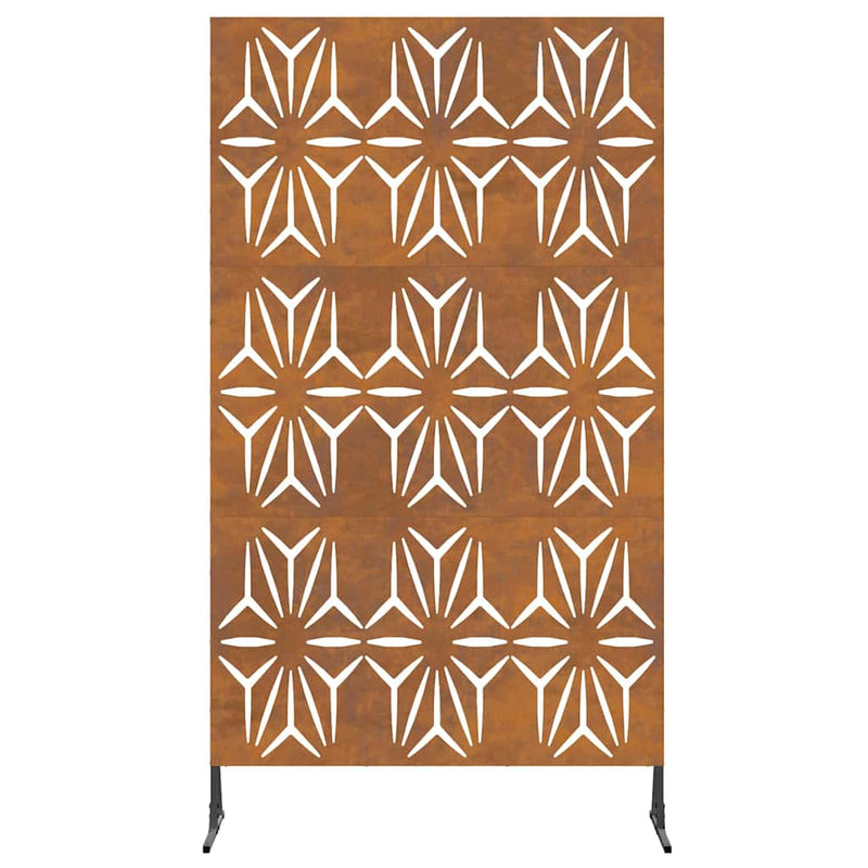 vidaXL Magánszféra Képernyő Szürke Acél