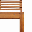 vidaXL Kerti pad Barna 100 x 50 x 91cm Tömör akácfa