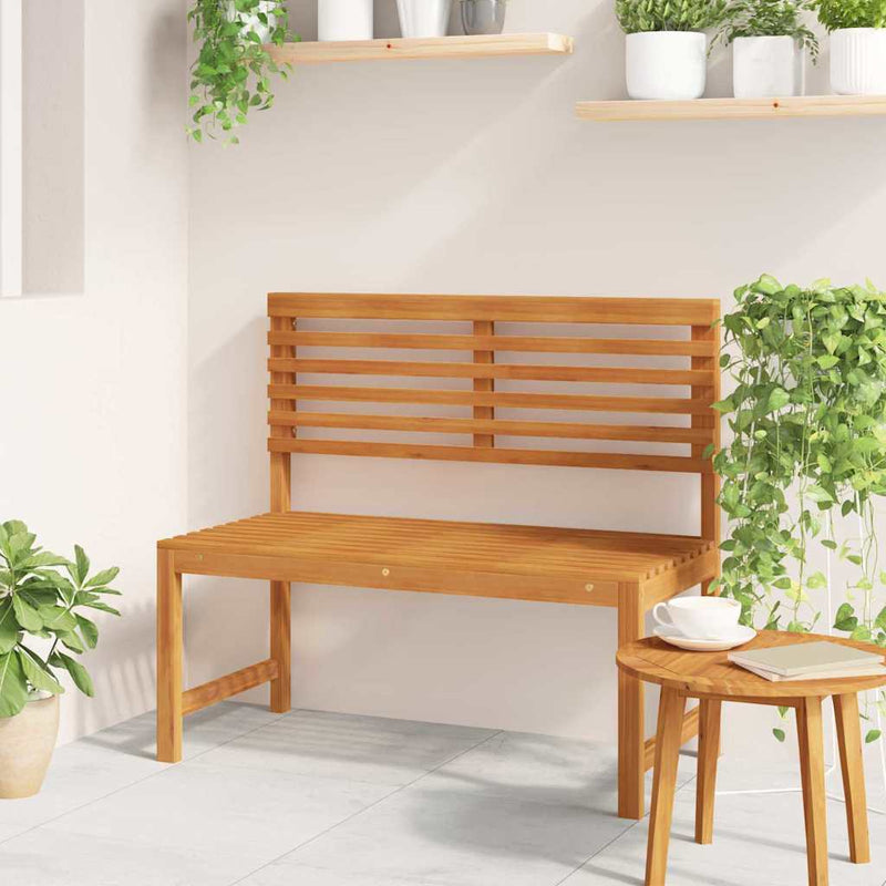 vidaXL Kerti pad Barna 100 x 50 x 91cm Tömör akácfa