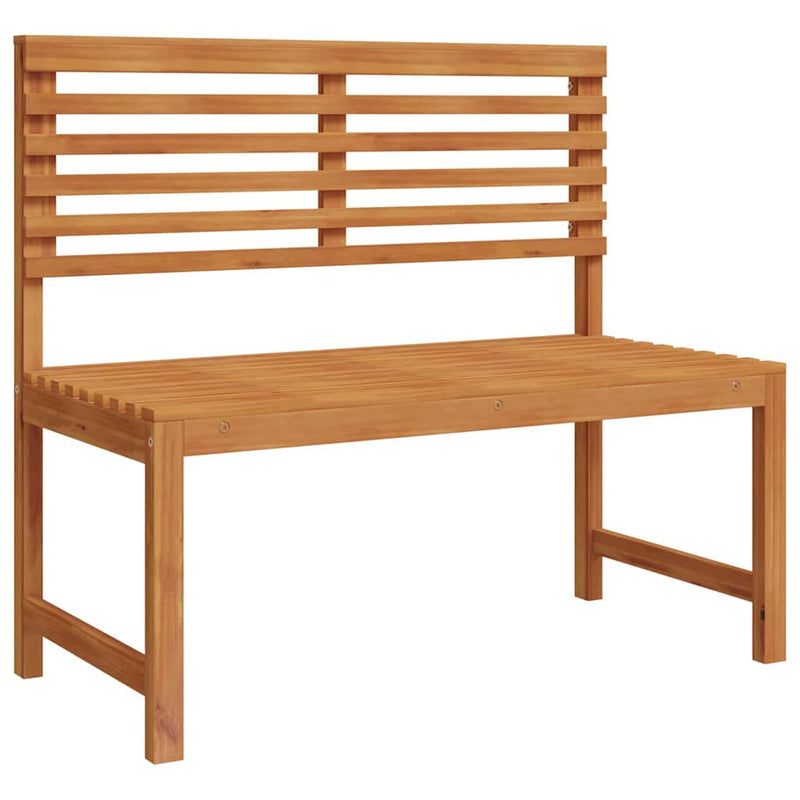 vidaXL Kerti pad Barna 100 x 50 x 91cm Tömör akácfa