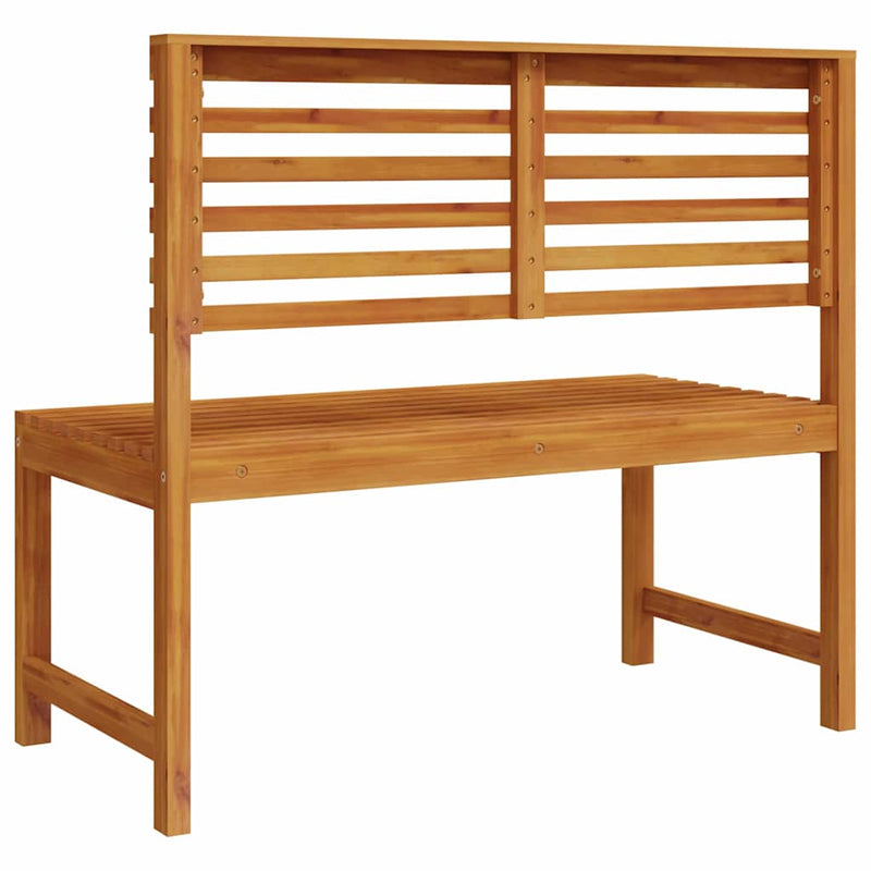 vidaXL Kerti pad Barna 100 x 50 x 91cm Tömör akácfa