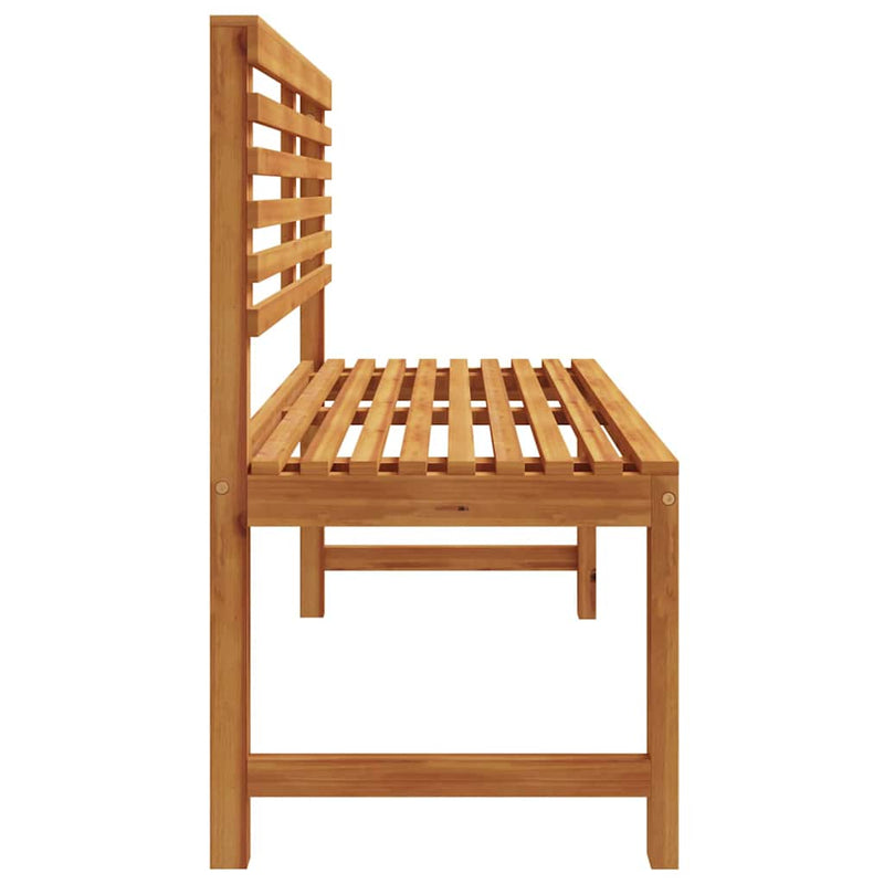 vidaXL Kerti pad Barna 100 x 50 x 91cm Tömör akácfa
