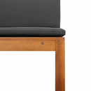 vidaXL Kerti pad Barna 100 x 50 x 91cm Tömör akácfa