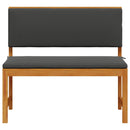 vidaXL Kerti pad Barna 100 x 50 x 91cm Tömör akácfa