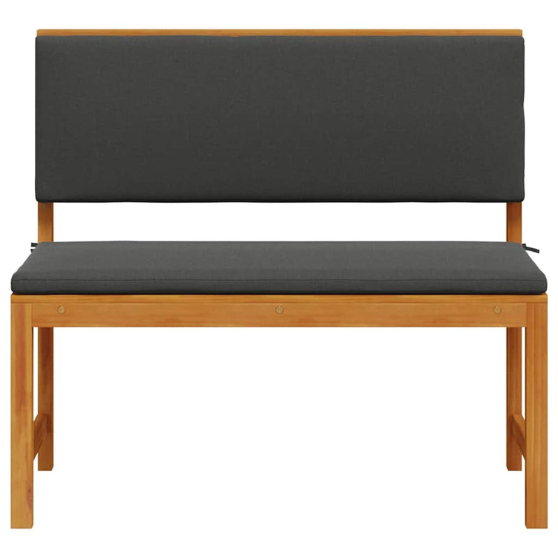 vidaXL Kerti pad Barna 100 x 50 x 91cm Tömör akácfa