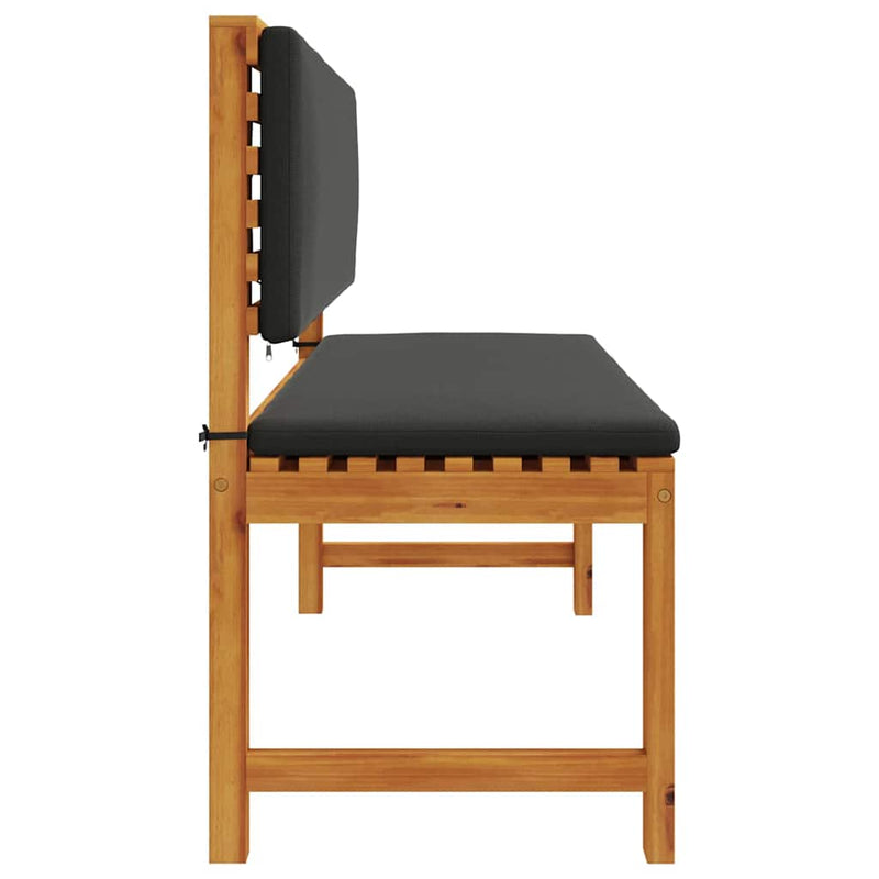 vidaXL Kerti pad Barna 100 x 50 x 91cm Tömör akácfa