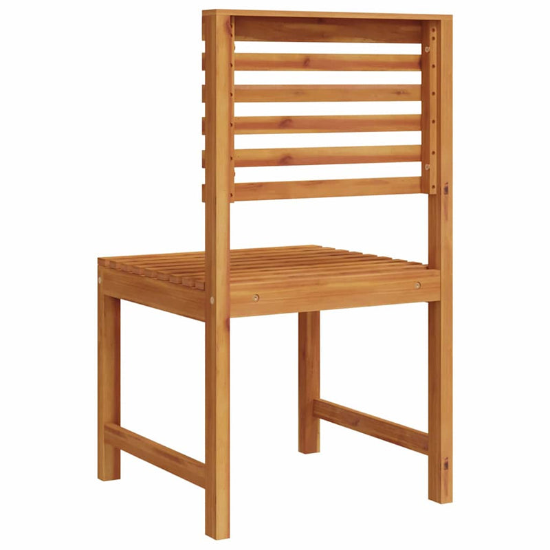 vidaXL Kerti Szék 2 pcs Barna 50 x 50 x 91cm Tömör akácfa