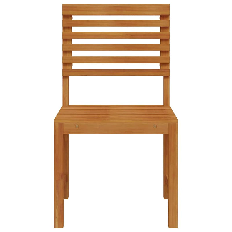 vidaXL Kerti Szék 2 pcs Barna 50 x 50 x 91cm Tömör akácfa