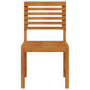 vidaXL Kerti Szék 2 pcs Barna 50 x 50 x 91cm Tömör akácfa