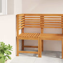 vidaXL Kerti Szék Barna 50 x 50 x 91cm Tömör akácfa