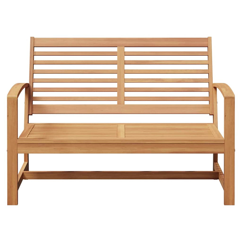 vidaXL Kerti pad Természetes 110 x 64 x 76.5 cm Tömör tíkfa