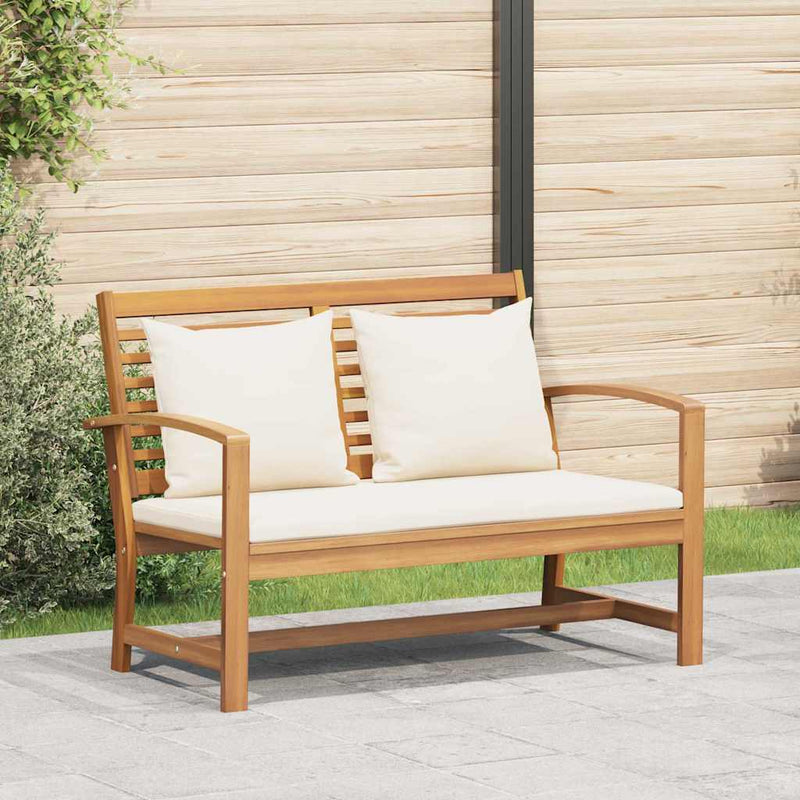 vidaXL Kerti pad Természetes 110 x 64 x 76.5 cm Tömör tíkfa