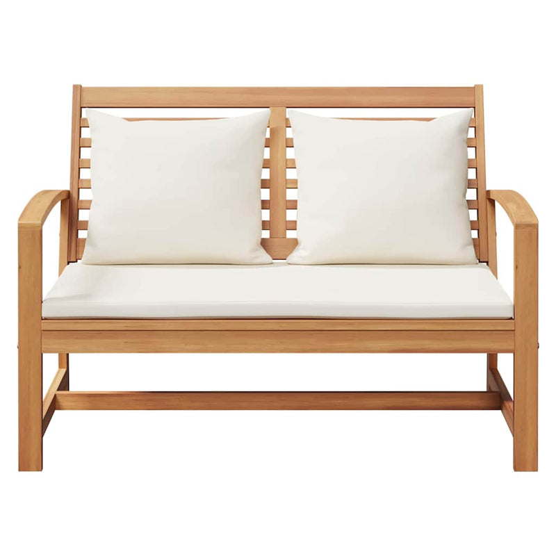 vidaXL Kerti pad Természetes 110 x 64 x 76.5 cm Tömör tíkfa