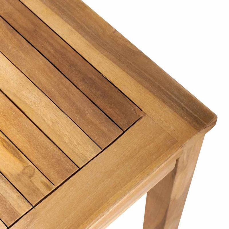 vidaXL Kerti pad Természetes 110 x 64 x 76.5 cm Tömör tíkfa