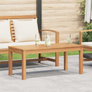 vidaXL asztal Barna 95 x 45 x 40 cm Tömör Teakfa