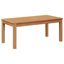 vidaXL asztal Barna 95 x 45 x 40 cm Tömör Teakfa