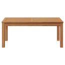 vidaXL Kerti Asztal Természetes 95 x 45 x 40 cm Tömör tíkfa