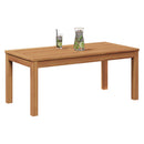 vidaXL asztal Barna 95 x 45 x 40 cm Tömör Teakfa