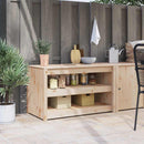 vidaXL Konyhaszekrény polcokkal MEPPEL Barna Tölgy 106 x 55 x 64 cm