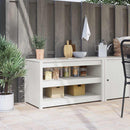 vidaXL Konyhaszekrény MEPPEL Fehér 106 x 55 x 64 cm Tömör fenyőfa