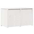 vidaXL Konyhaszekrény MEPPEL Fehér 106 x 55 x 64 cm Tömör fenyőfa