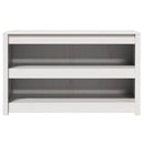 vidaXL Konyhaszekrény polcokkal Fehér 106 x 55 x 64 cm Tömör fenyőfa