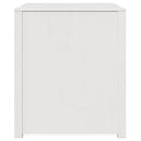 vidaXL Konyhaszekrény polcokkal Fehér 106 x 55 x 64 cm Tömör fenyőfa