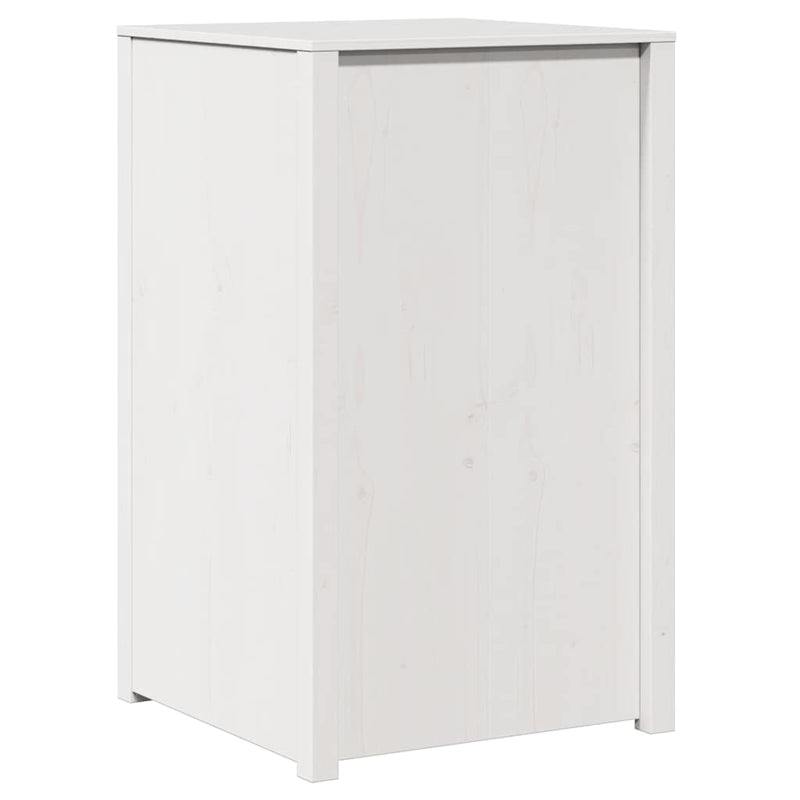 vidaXL Konyhaszekrény polcokkal Fehér 55 x 55 x 92 cm Tömör fenyőfa