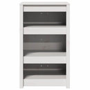 vidaXL Konyhaszekrény polcokkal Fehér 55 x 55 x 92 cm Tömör fenyőfa