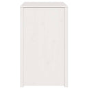 vidaXL Konyhaszekrény polcokkal Fehér 106 x 55 x 92 cm Tömör fenyőfa