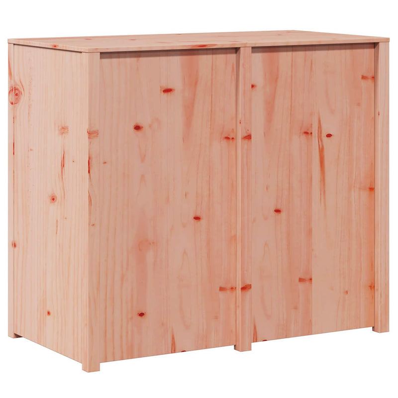 vidaXL Konyhaszekrény polcokkal Barna 106 x 55 x 92 cm tömör duglászfa