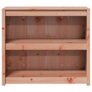 vidaXL Konyhaszekrény polcokkal Barna 106 x 55 x 92 cm tömör duglászfa