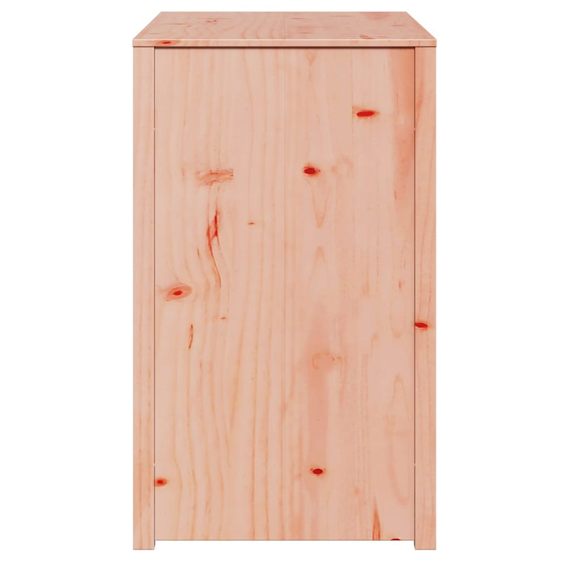 vidaXL Konyhaszekrény polcokkal Barna 106 x 55 x 92 cm tömör duglászfa