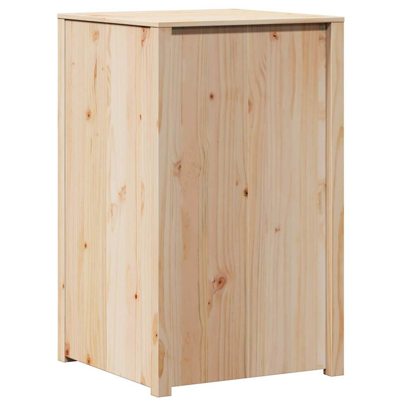 vidaXL Konyhaszekrény polcokkal Barna 55 x 55 x 92 cm Tömör fenyőfa