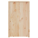 vidaXL Konyhaszekrény polcokkal Barna 55 x 55 x 92 cm Tömör fenyőfa