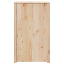 vidaXL Konyhaszekrény MEPPEL Barna Tölgy 55 x 55 x 92 cm Tömör fenyőfa