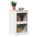 vidaXL Konyhaszekrény MEPPEL Fehér 55 x 55 x 92 cm Tömör fenyőfa