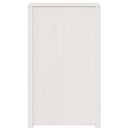 vidaXL Konyhaszekrény MEPPEL Fehér 55 x 55 x 92 cm Tömör fenyőfa