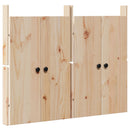 vidaXL Konyhai ajtó MEPPEL 2 pcs Krém 50 x 9 x 82 cm Tömör fenyőfa