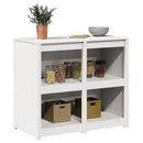 vidaXL Konyhaszekrény MEPPEL Meleg fehér 106 x 55 x 92 cm