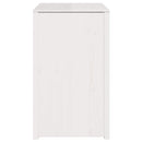 vidaXL Konyhaszekrény Meleg fehér 106 x 55 x 92 cm Tömör fenyőfa