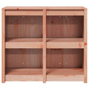 vidaXL Konyhaszekrény polcokkal Barna 106 x 55 x 92 cm tömör duglászfa