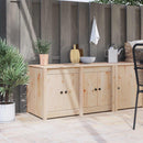 vidaXL Konyhaszekrény polcokkal MEPPEL Barna Tölgy 106 x 55 x 64 cm