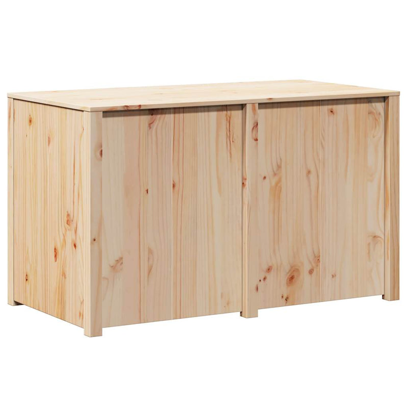 vidaXL Konyhaszekrény polcokkal Barna 106 x 55 x 64 cm Tömör fenyőfa