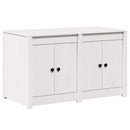 vidaXL Konyhaszekrény MEPPEL Fehér 106 x 55 x 64 cm Tömör fenyőfa