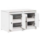 vidaXL Konyhaszekrény MEPPEL Fehér 106 x 55 x 64 cm Tömör fenyőfa
